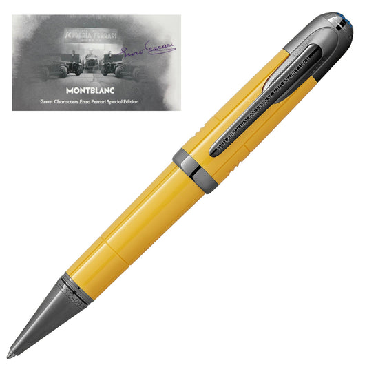 Montblanc Great Characters Enzo Ferrari Special Edition Modena Gul Kulspetspenna 130663