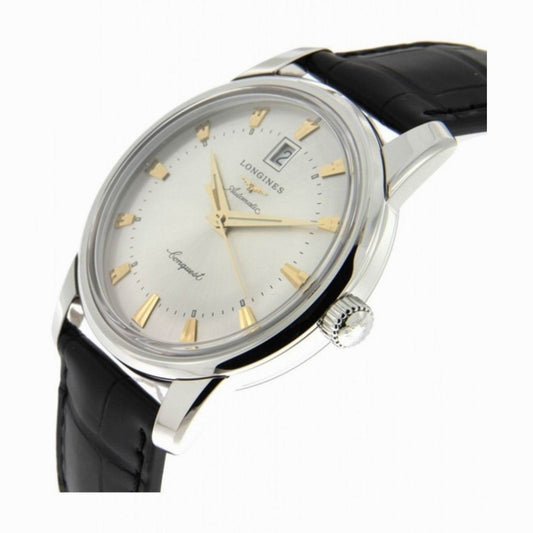 Longines Conquest Heritage 40mm Silver Automatic Steel Watch L1.645.4.75.4