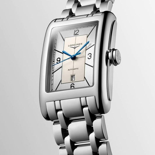 Longines DolceVita klocka 27.70x43.80mm silver automatisk stål L5.757.4.73.6