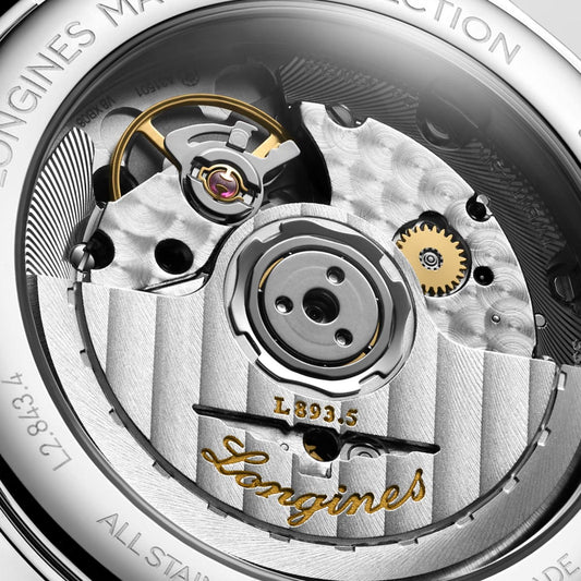 Longines Master Collection 38mm Antracit Automatisk Stålklocka L2.843.4.63.2