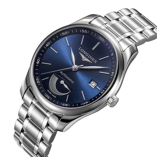 Longines klocka The Longines Master Collection 40mm blå automatisk stål L2.908.4.92.6