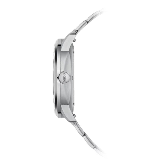 Mido Commander Lady 35mm pärlemor diamant automatisk stålklocka M021.207.11.106.00