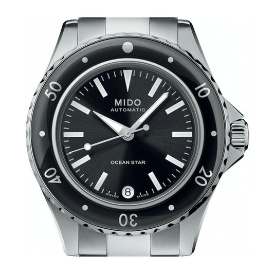 Mido Ocean Star 36,5 mm svart automatisk stålklocka M026.207.11.051.00
