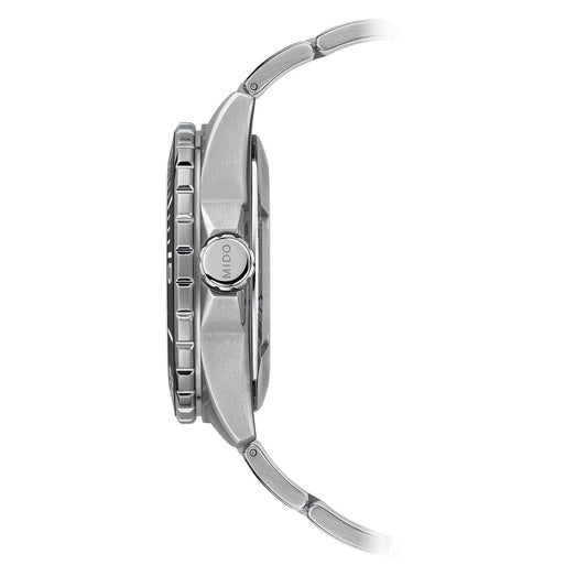 Mido Ocean Star 600 kronometer COSC 43,5 mm blå automatisk stålklocka M026.608.11.041.01