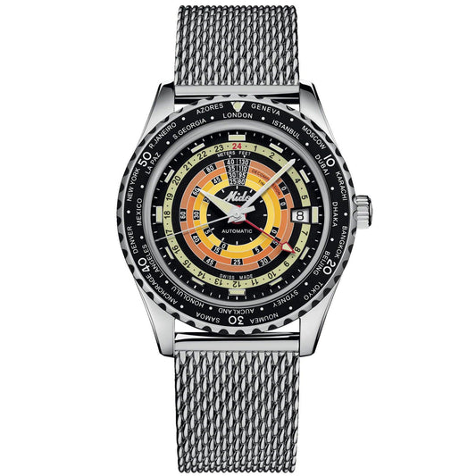 Mido Ocean Star Decompression Worldtimer Special Edition 40mm Svart Automatisk Stål M026.829.17.051.00