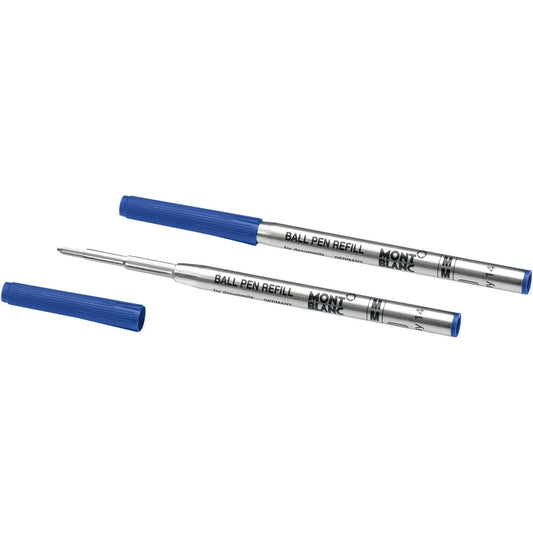 Montblanc 2 Kulspetspennor M Royal Blue 128214