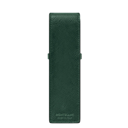 Montblanc-fodral för 2 Montblanc Sartorial-skrivpennor gröna 131205