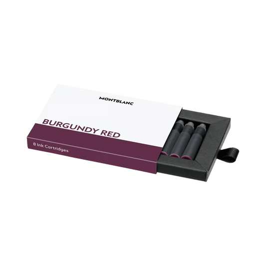 Montblanc bläckpatroner vinröd bordeaux 8 stycken 105199