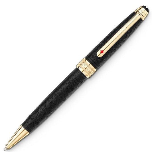Montblanc kulspetspenna Mellanstor Solitaire Meisterstück Jorden runt på 80 dagar 128487