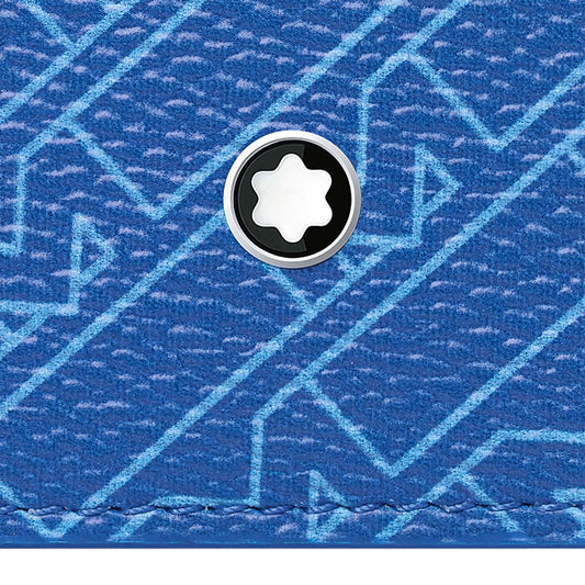 Montblanc Pocket Kreditkortshållare 6cc Montblanc M_Gram 4810 Ljusblå 128633