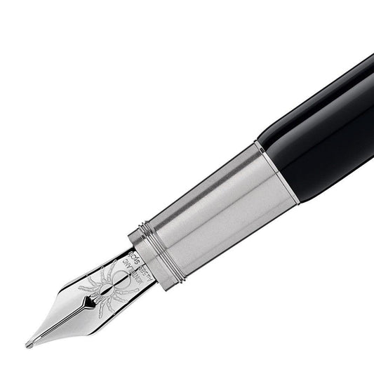 Montblanc reservoarpenna Heritage-kollektion Rouge et Noir Spider Metamorphosis Special Edition spets F 117845