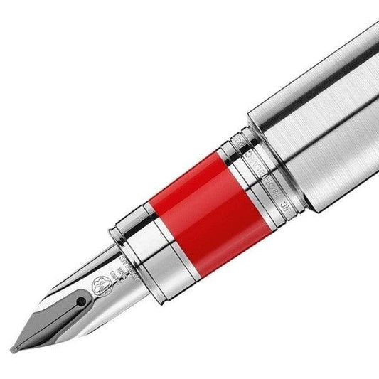 Montblanc reservoarpenna (Montblanc M) RÖD Signature F-punkt 113621