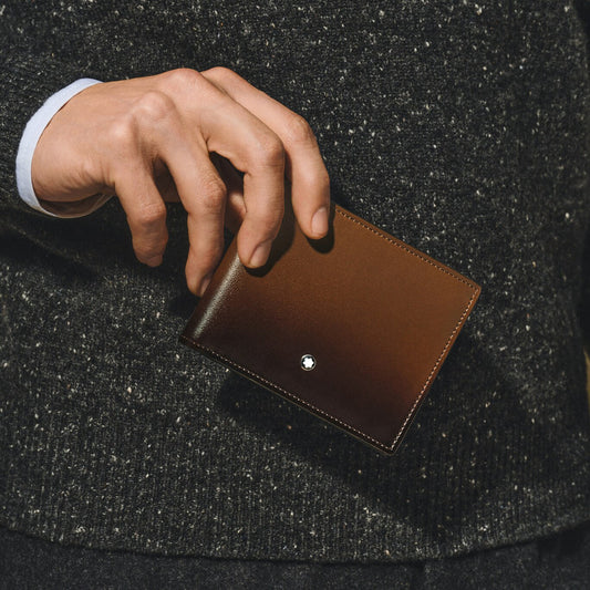 Montblanc Meisterstück Gradient Brun plånbok 6cc 220315
