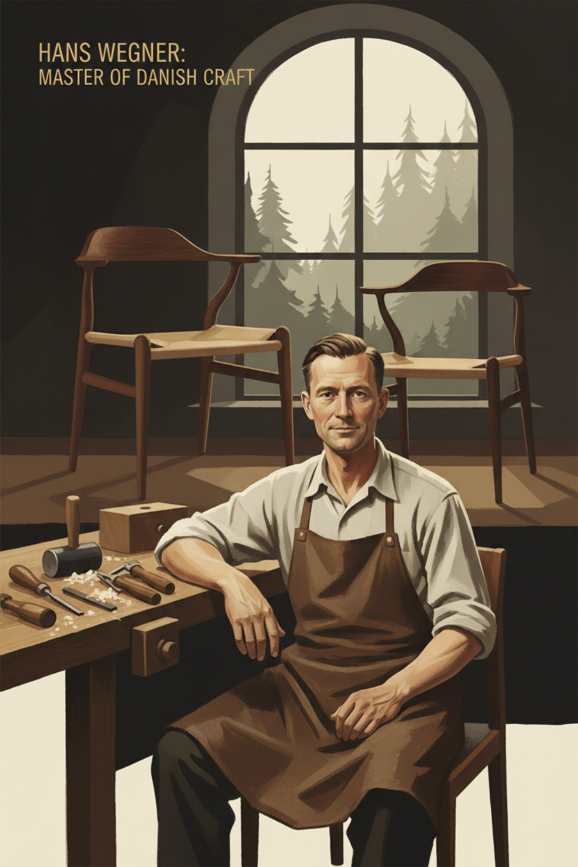 Hans Wegner — Il poeta del legno e della sedia danese
