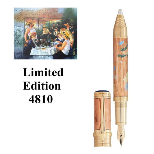 Montblanc Masters of Art Hyllning till Pierre-Auguste Renoir Limited Edition reservoarpenna 4810 nib M 131981