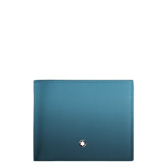 Montblanc Meisterstück 6cc plånbok Fumé Blue Gradient 199266