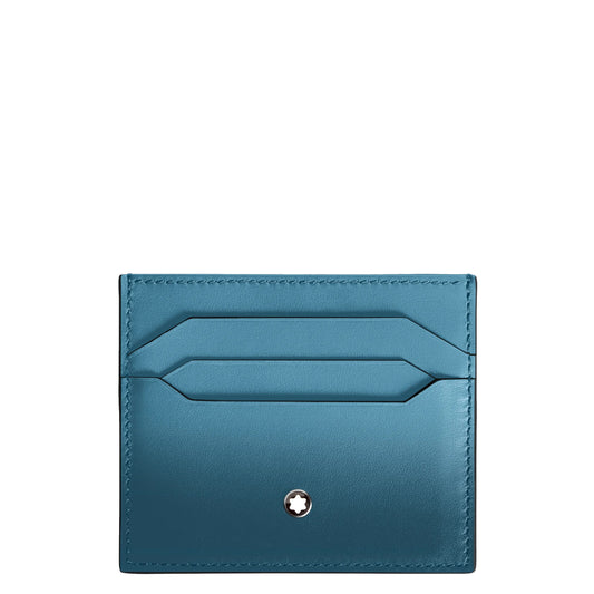 Montblanc Meisterstück 6cc korthållare rökt blå 199268