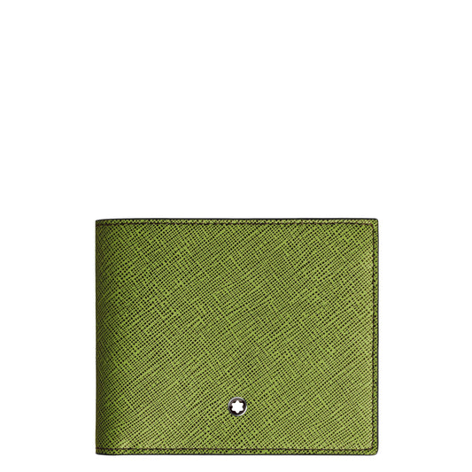 Montblanc Sartorial plånbok med 8 fack, multi-lime/cassis 199356