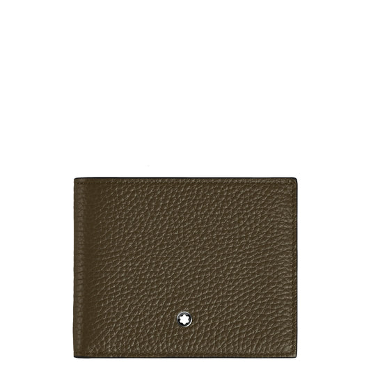 Montblanc 6cc plånbok khaki 220197