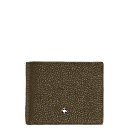 Montblanc Plånbok med Myntfodral 4 Fack Khaki 220216