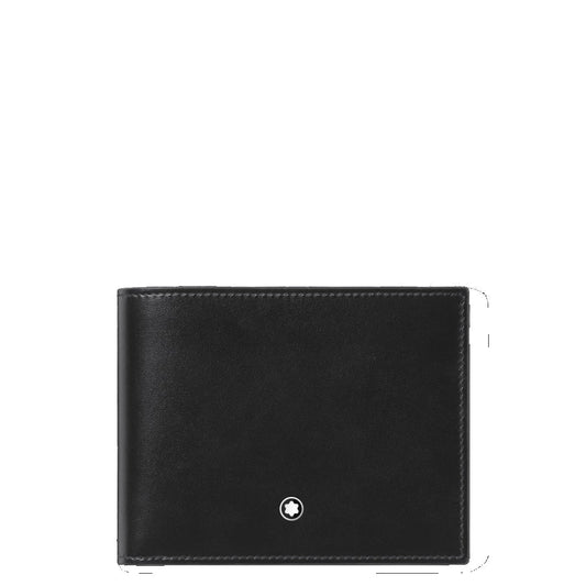 Montblanc Meisterstück Plånbok 6cc med 2 fickor Svart 198314