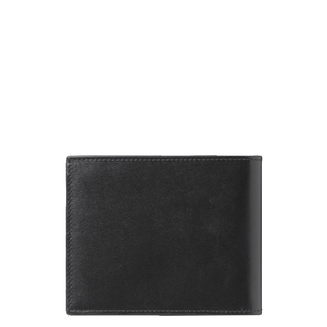 Montblanc portafoglio Meisterstück 6 scomparti nero 198308