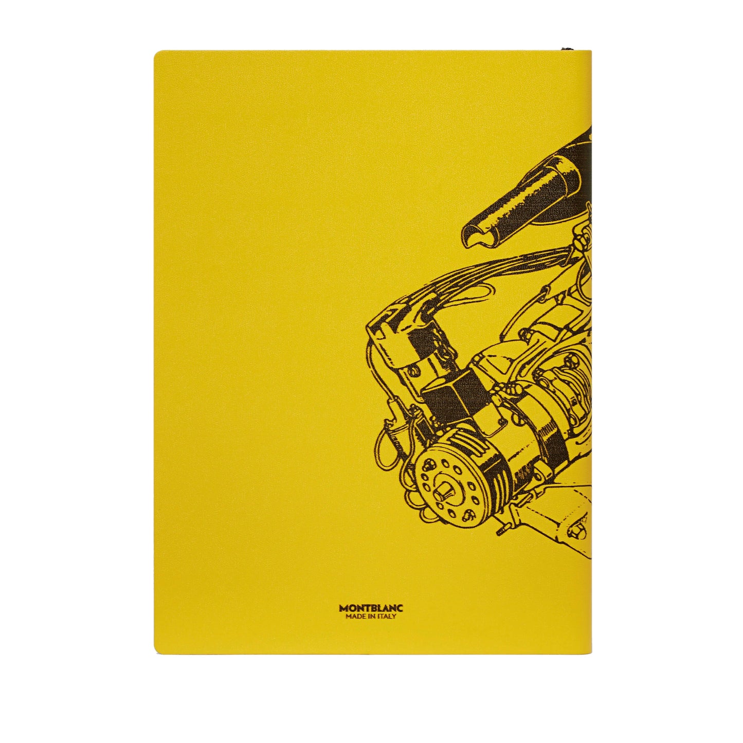 Montblanc Anteckningsbok #146 Linjerad Montblanc Great Characters Enzo Ferrari Special Edition Modena Gul 134717