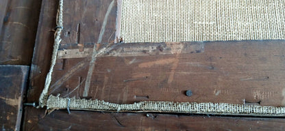 Natural fiber rug with woven texture and earthy tones inspired by joseph paul pettitt and george young the mussel gatherers on the south coast