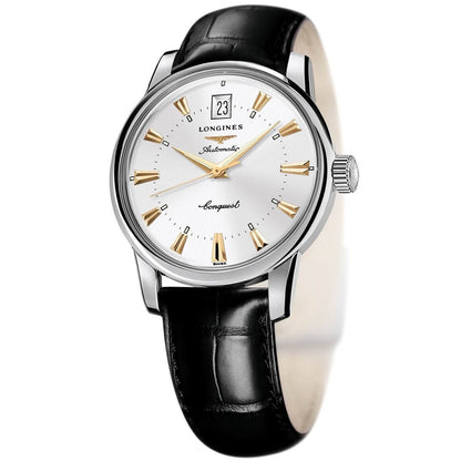 Longines Conquest Heritage 40mm Silver Automatic Steel Watch L1.645.4.75.4