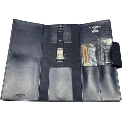 Longines orologio Dolcevita 27x43mm argento automatico acciaio L5.757.4.73.8