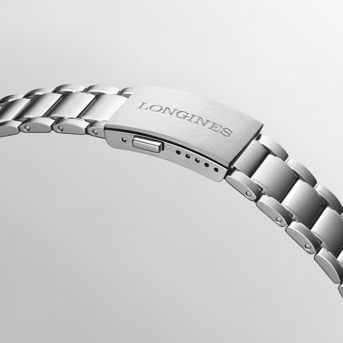 Longines orologio Longines Spirit Flyback 42mm blu automatico acciaio L3.821.4.93.6