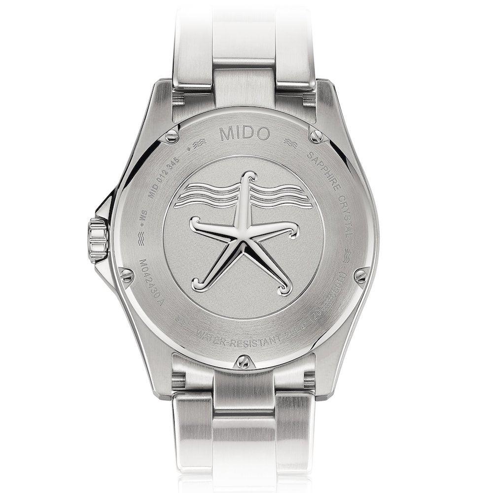 Mido Ocean Star Caliber 80 42mm svart automatisk stålklocka M042.430.21.051.00