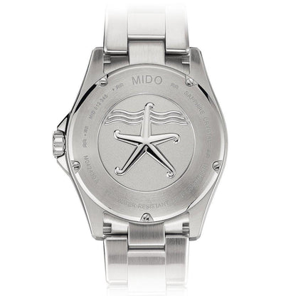 Mido Ocean Star Caliber 80 42mm svart automatisk stålklocka M042.430.21.051.00