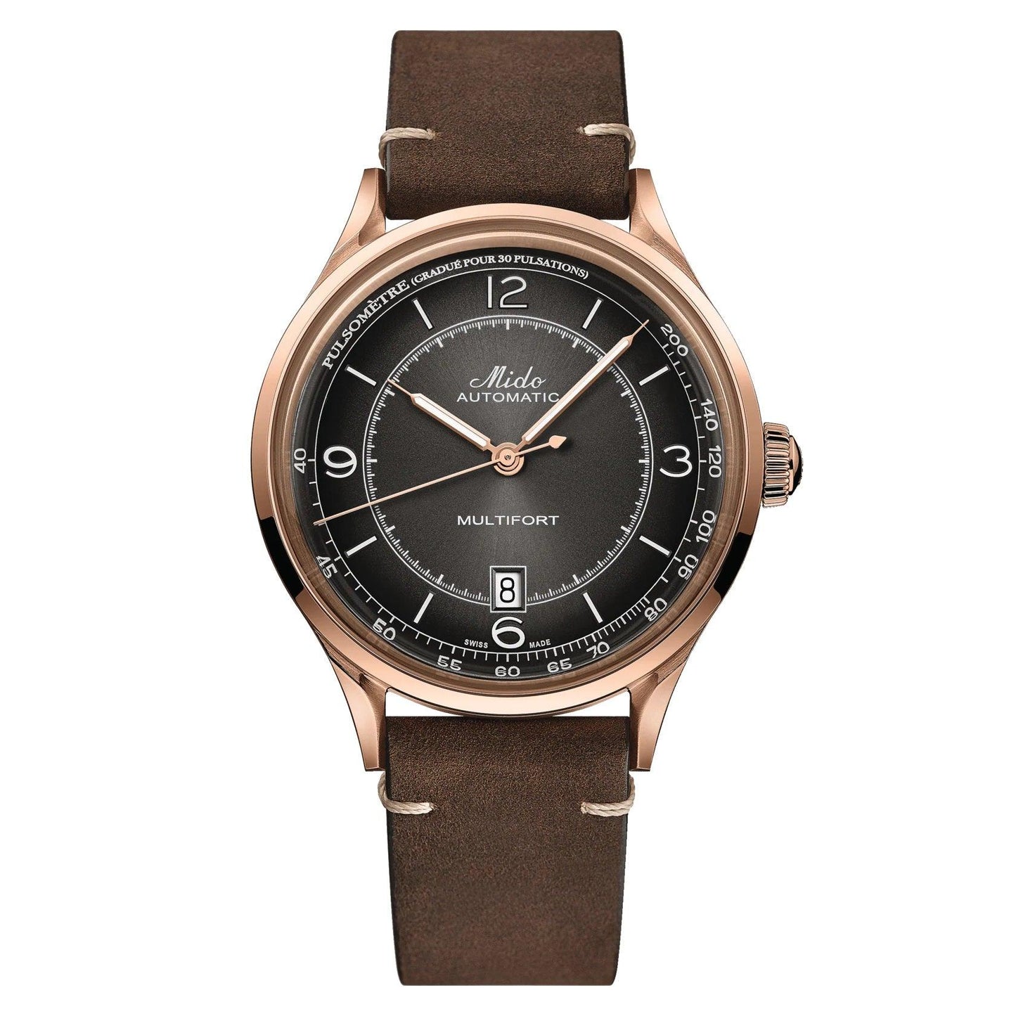 Mido Multifort Patrimony Caliber 80 Automatisk 40mm Klocka M040.407.36.060.00