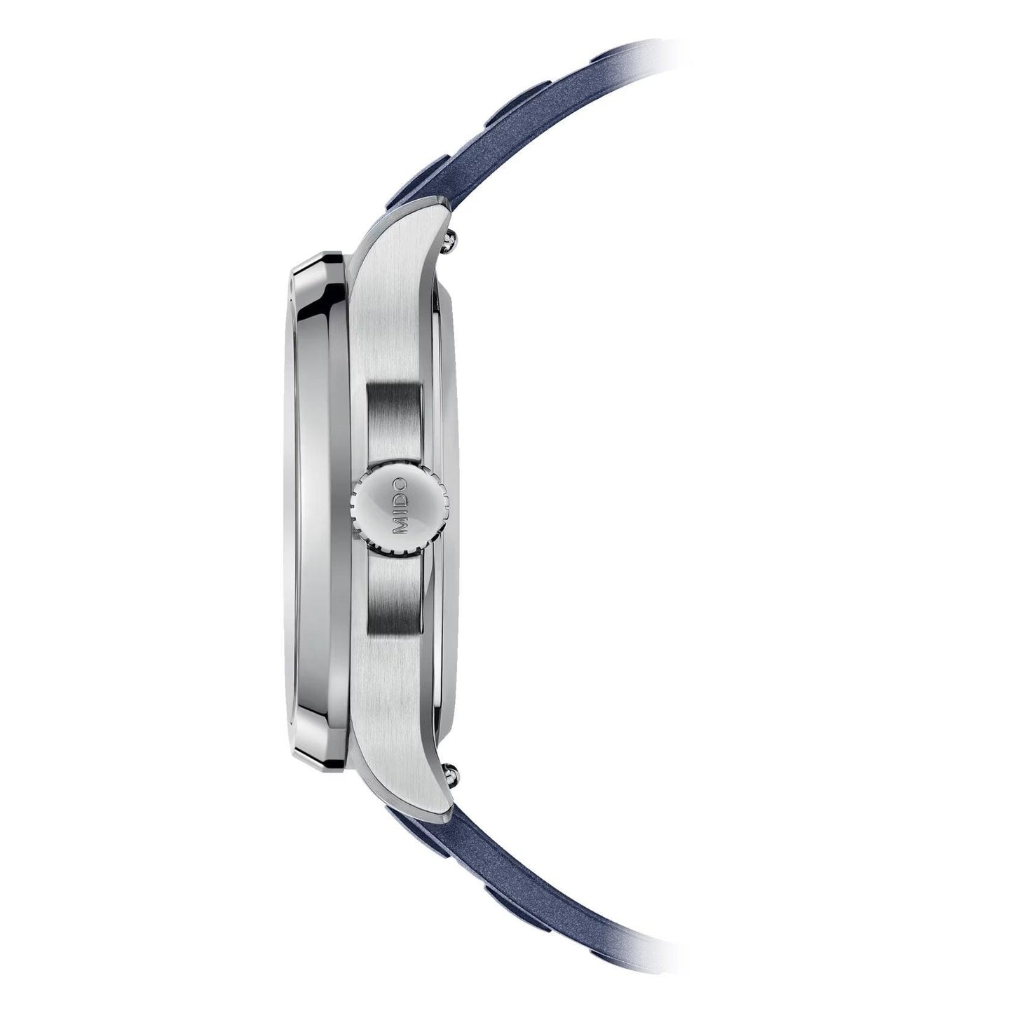 Mido Multifort TV Big Date 40x39.2mm blå automatisk stålklocka M049.526.17.041.00