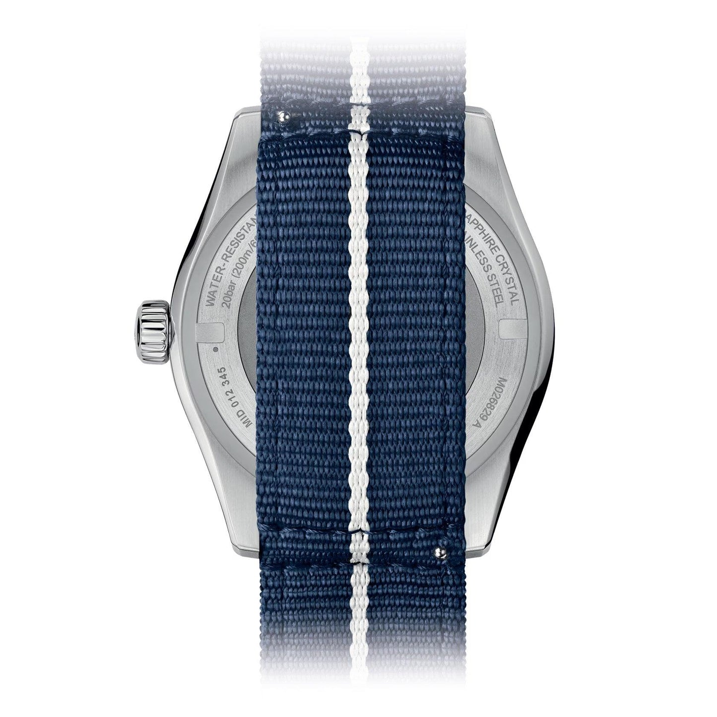 Mido Ocean Star GMT Special Edition 40 mm blå automatisk stålklocka M026.829.18.041.00