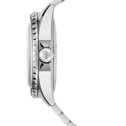 Mido Ocean Star Tribute Blå 41mm Automatisk Specialutgåva 75-årsjubileumsklocka med dubbelt armband M026.830.11.041.00