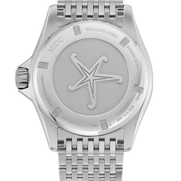 Mido Ocean Star Tribute Blå 41mm Automatisk Specialutgåva 75-årsjubileumsklocka med dubbelt armband M026.830.11.041.00