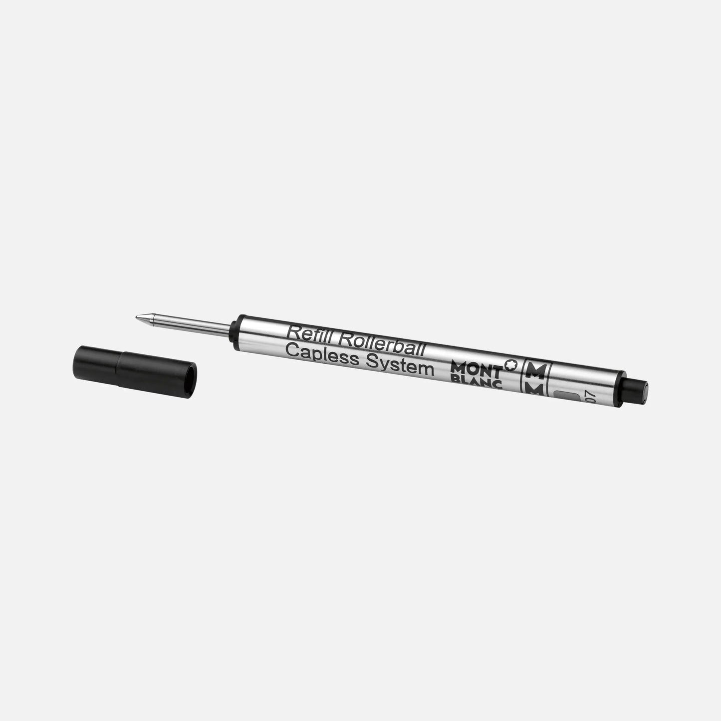 Montblanc 1 refill för rollerball-penna utan lock medium svart Mystery Black spets M 128242