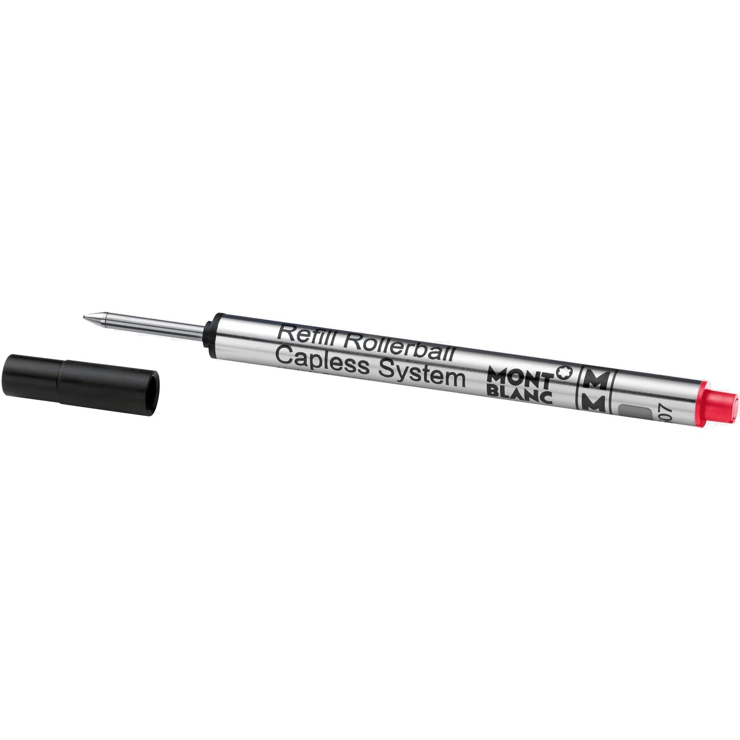 Montblanc 1 refill för rollerball-penna utan lock, mellanröd Modena-spets M 124518