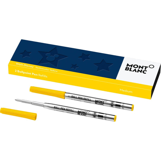 Montblanc 2 kulspetspennor med refill (M) Great Characters Walt Disney Gul 119608