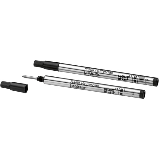 Montblanc 2 LeGrand Broad Mystery Black kulpenna med refill, svart 128226