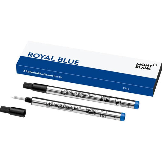 Montblanc 2 kulpennor LeGrand (F) Royal Blue blå 128227