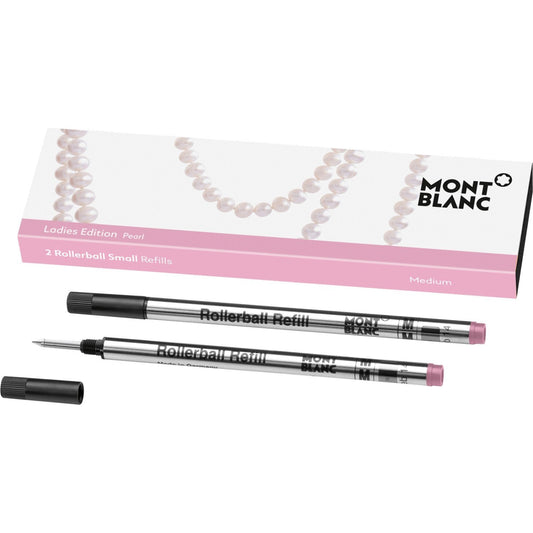 Montblanc 2 små refiller till Mozart rollerball (M) Ladies Edition Pearl (rosa) 118887