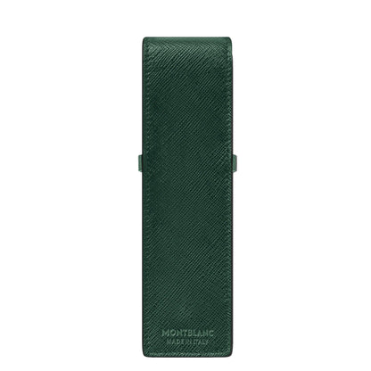 Montblanc-fodral för 2 Montblanc Sartorial-skrivpennor gröna 131205