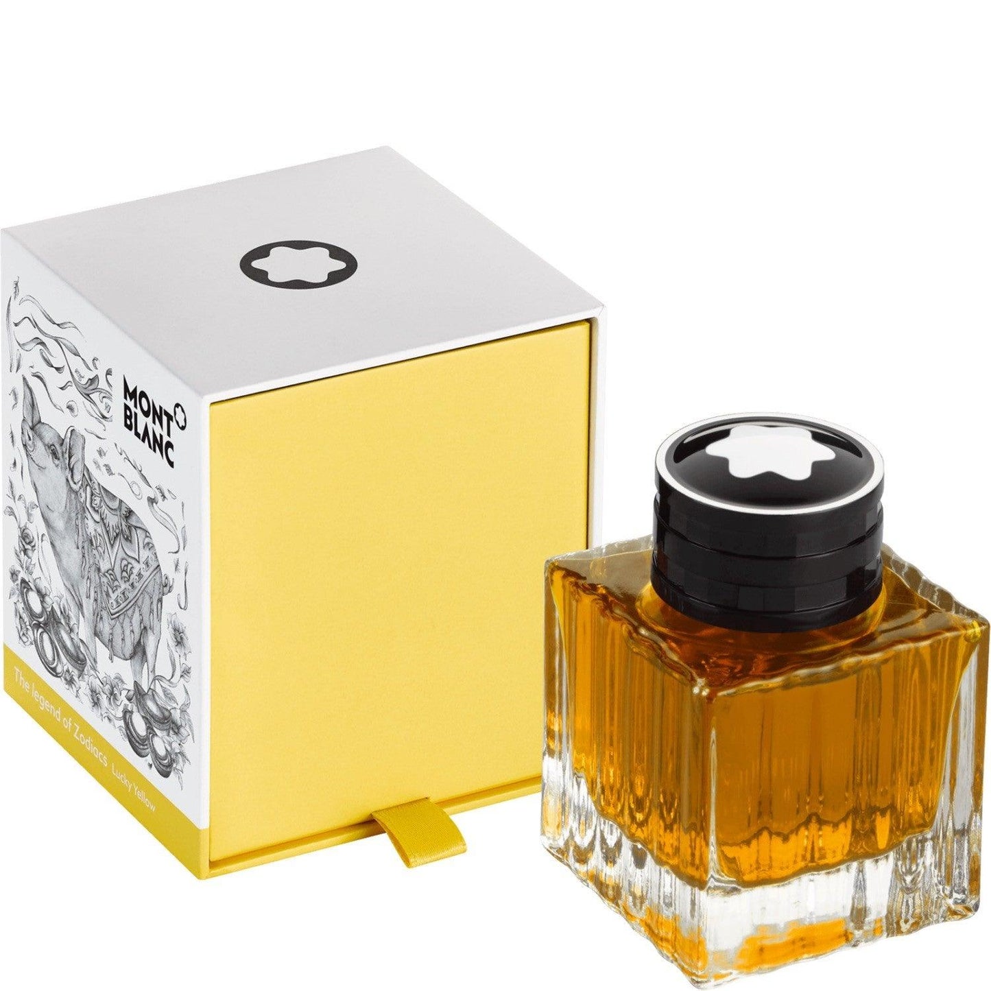 Montblanc bläckflaska 50ml Zodiakens legend den gula grisen 118212