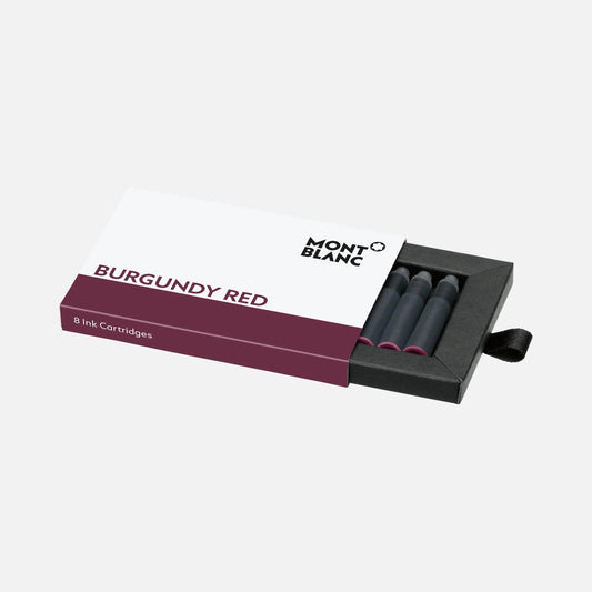 Montblanc bläckpatroner vinröd bordeaux 8 stycken 128201