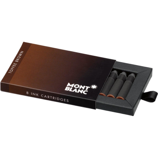 Montblanc bläckpatroner Toffee Brown (brun) 8 st 105189