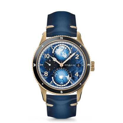 Montblanc-klocka 1858 Geosphere 0 Oxygen Limited Edition 1786 stycken 129415