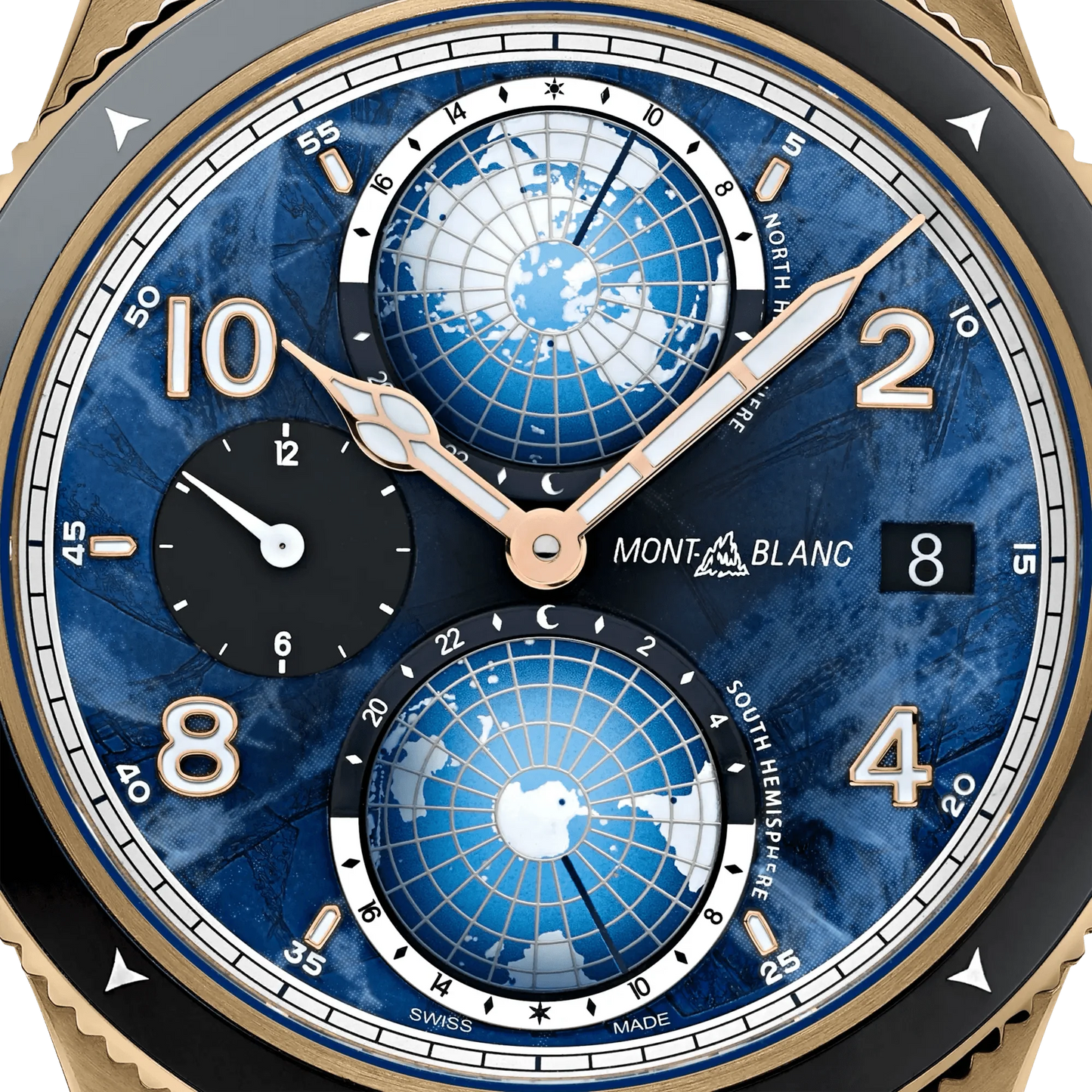 Montblanc-klocka 1858 Geosphere 0 Oxygen Limited Edition 1786 stycken 129415